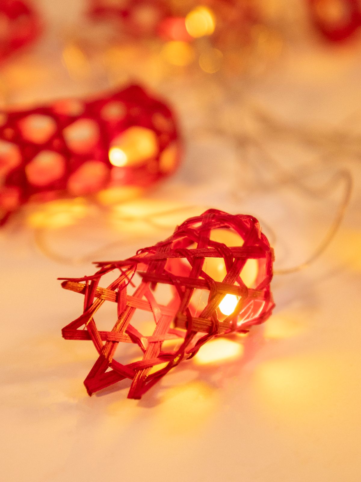 Bell Handcrafted bamboo String Light