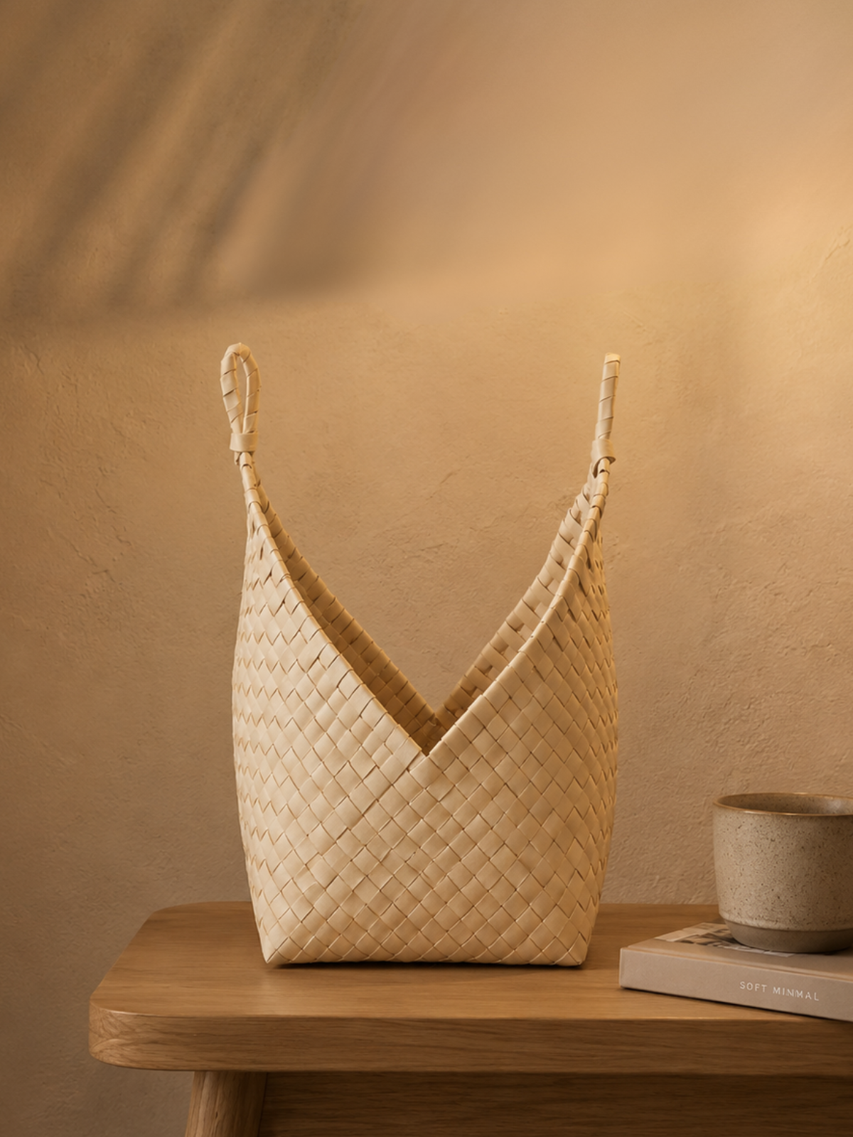 Lunara Handcrafted Bamboo Basket
