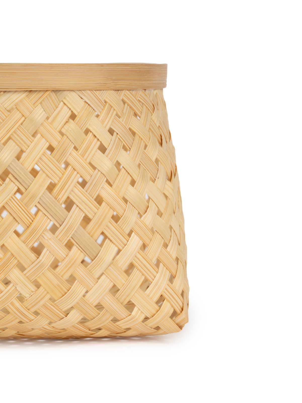 Elia Handcrafted Bamboo Basket - Large