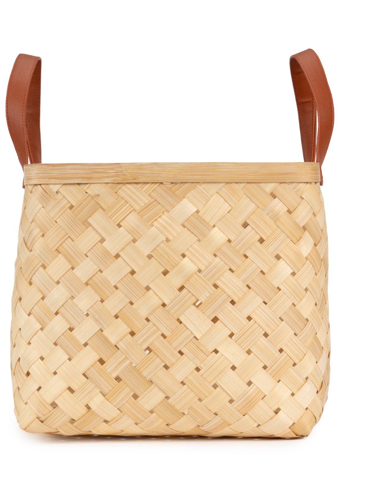 Eira Handcrafted Bamboo Basket - Large