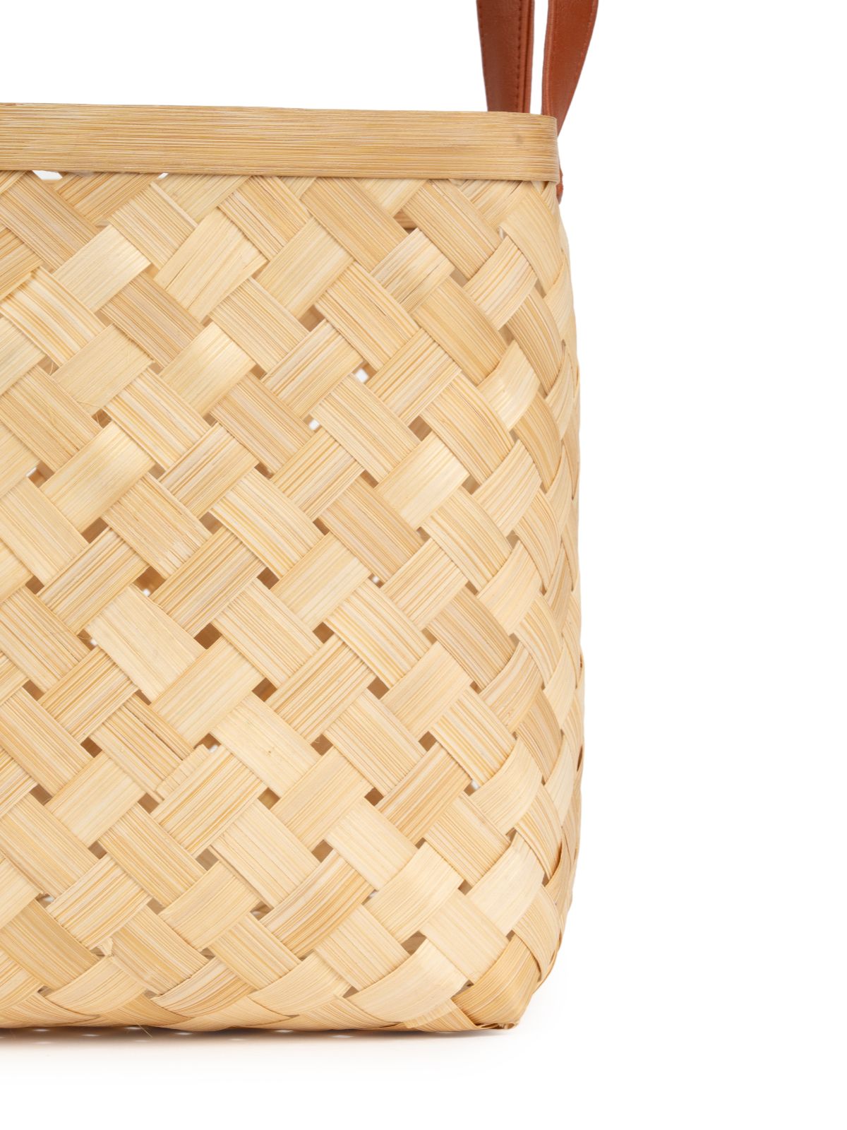 Eira Handcrafted Bamboo Basket - Large