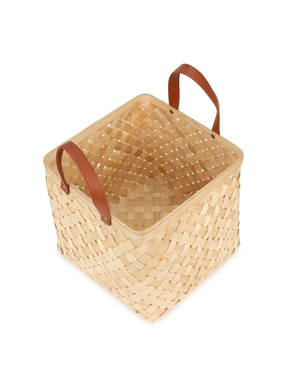 Eira Handcrafted Bamboo Basket - Large