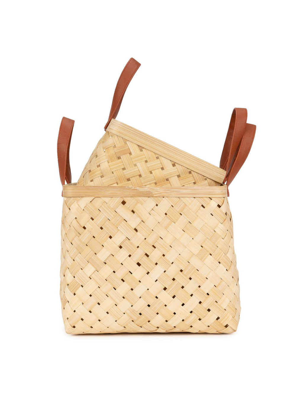 Eira Handcrafted Bamboo Basket - Large