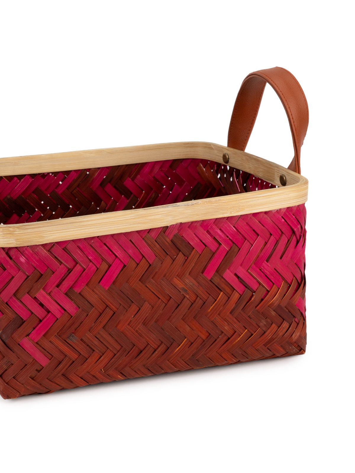 Blush Handcrafted Bamboo Tray - Medium
