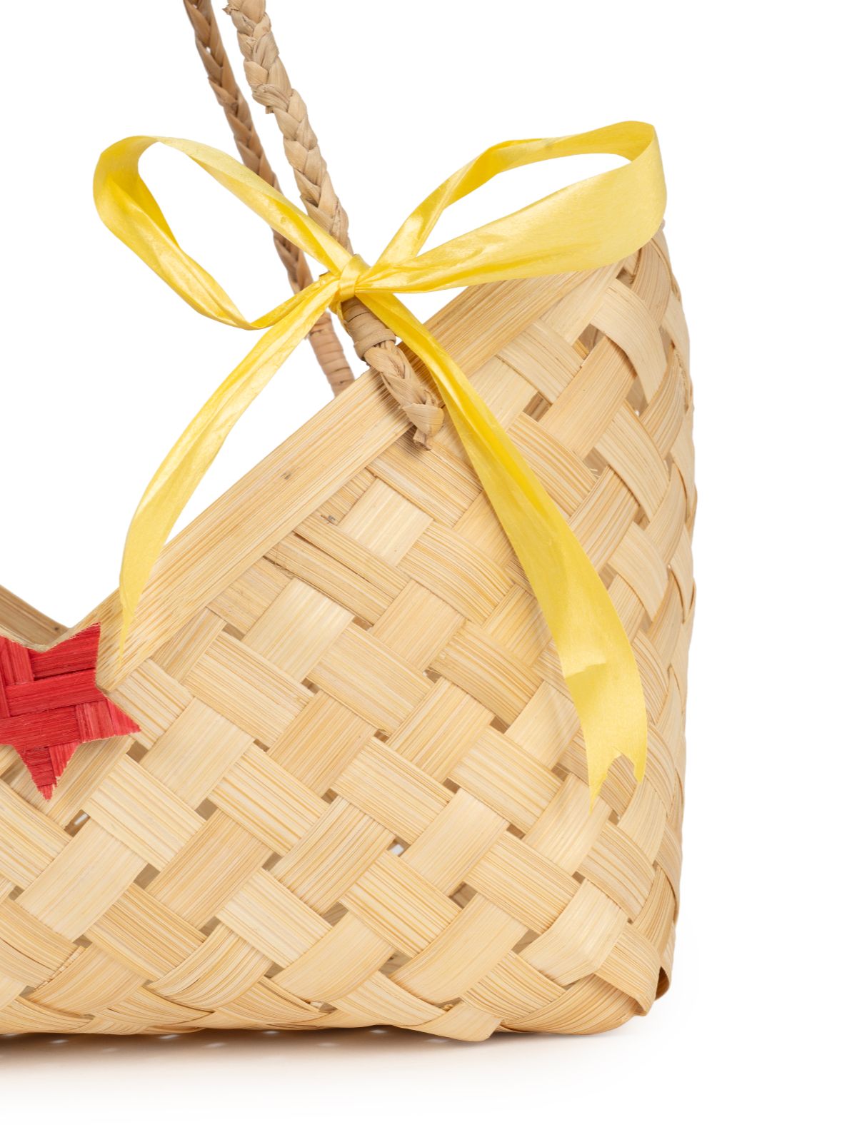 Totea Handcrafted Bamboo Basket