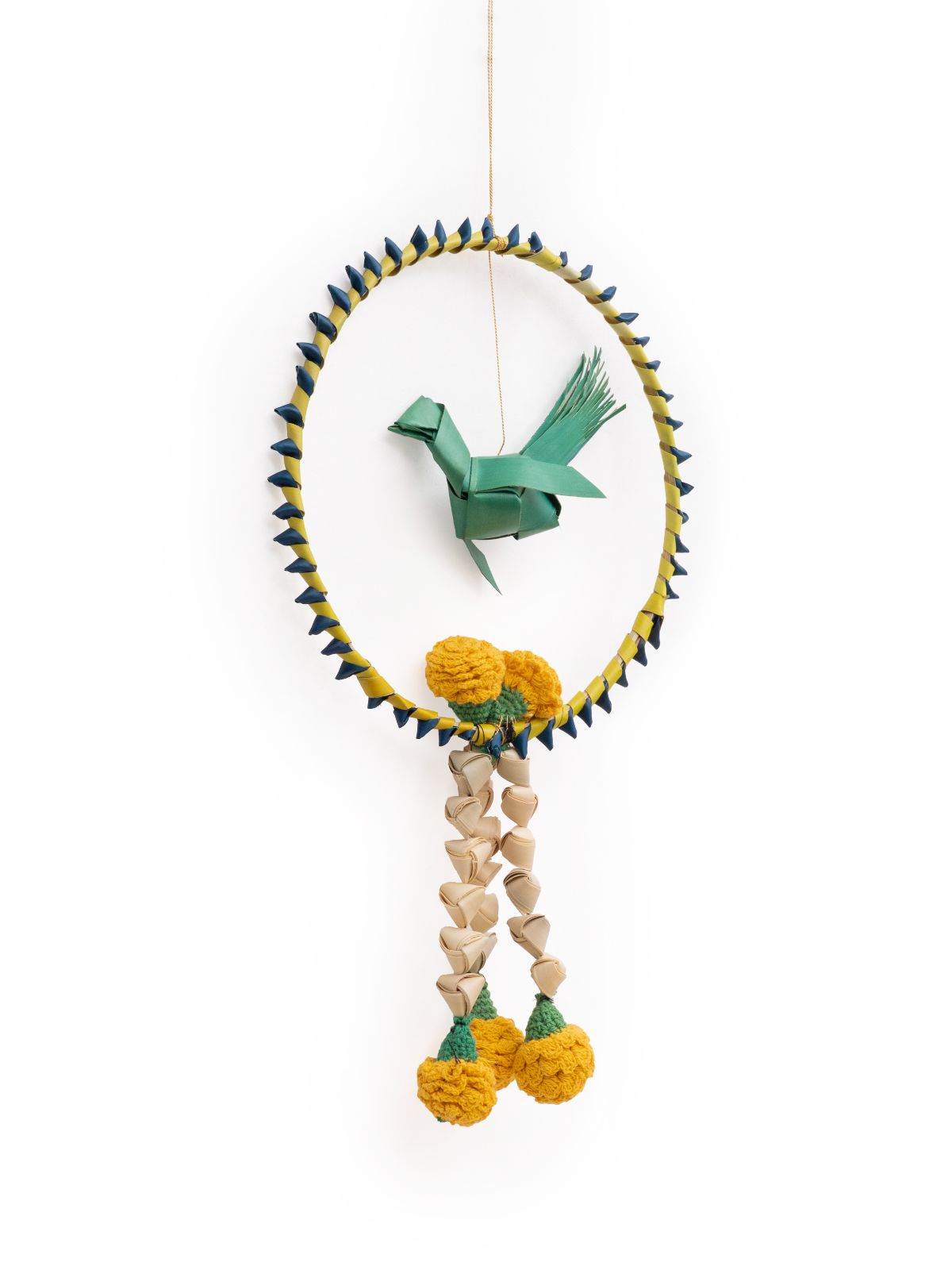 Chirraiya Handcrafted Palm Leaf Hanging
