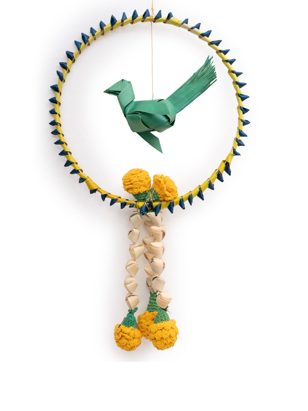 Chirraiya Handcrafted Palm Leaf Hanging