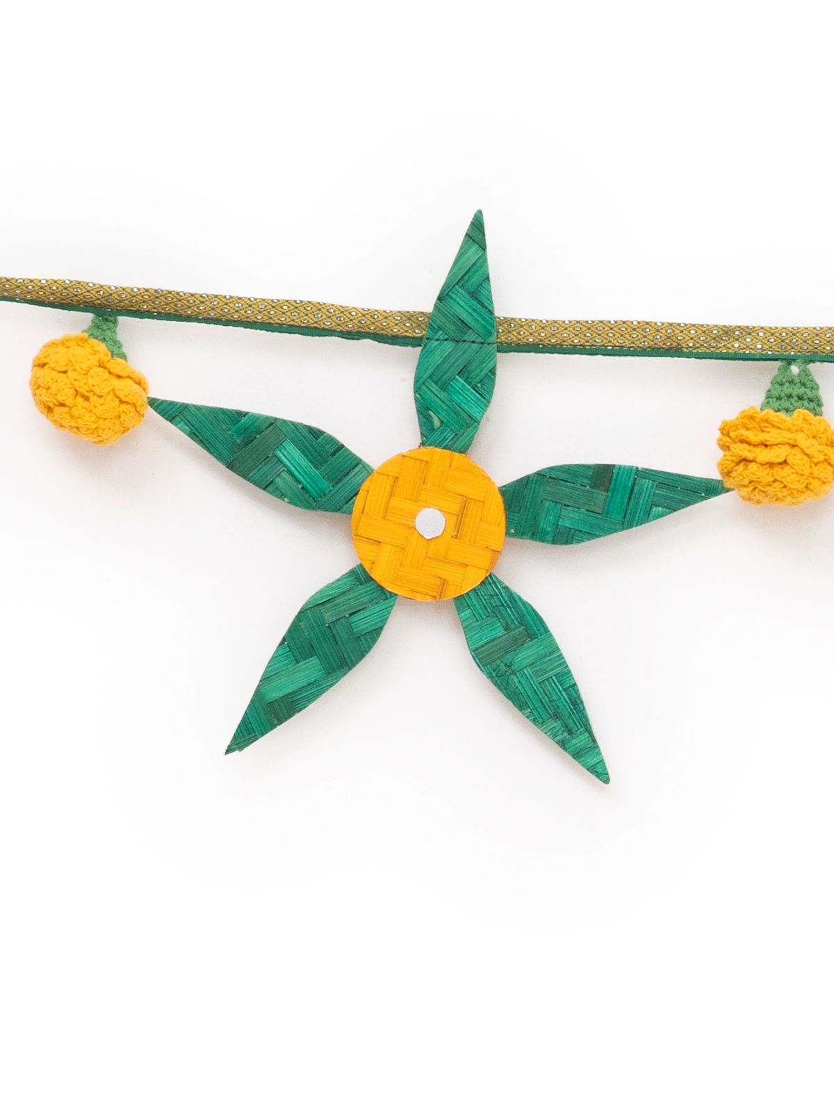 Aam Patta Handcrafted Bamboo Toran
