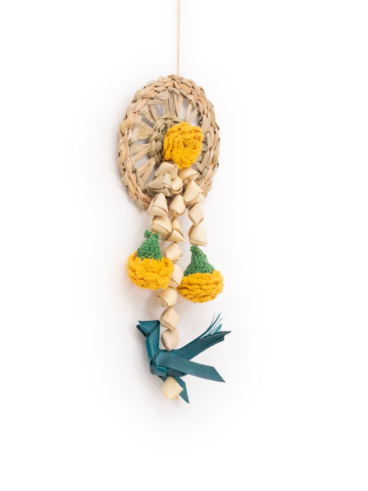 Vihang Handcrafted Chamba Hanging - Set of 2