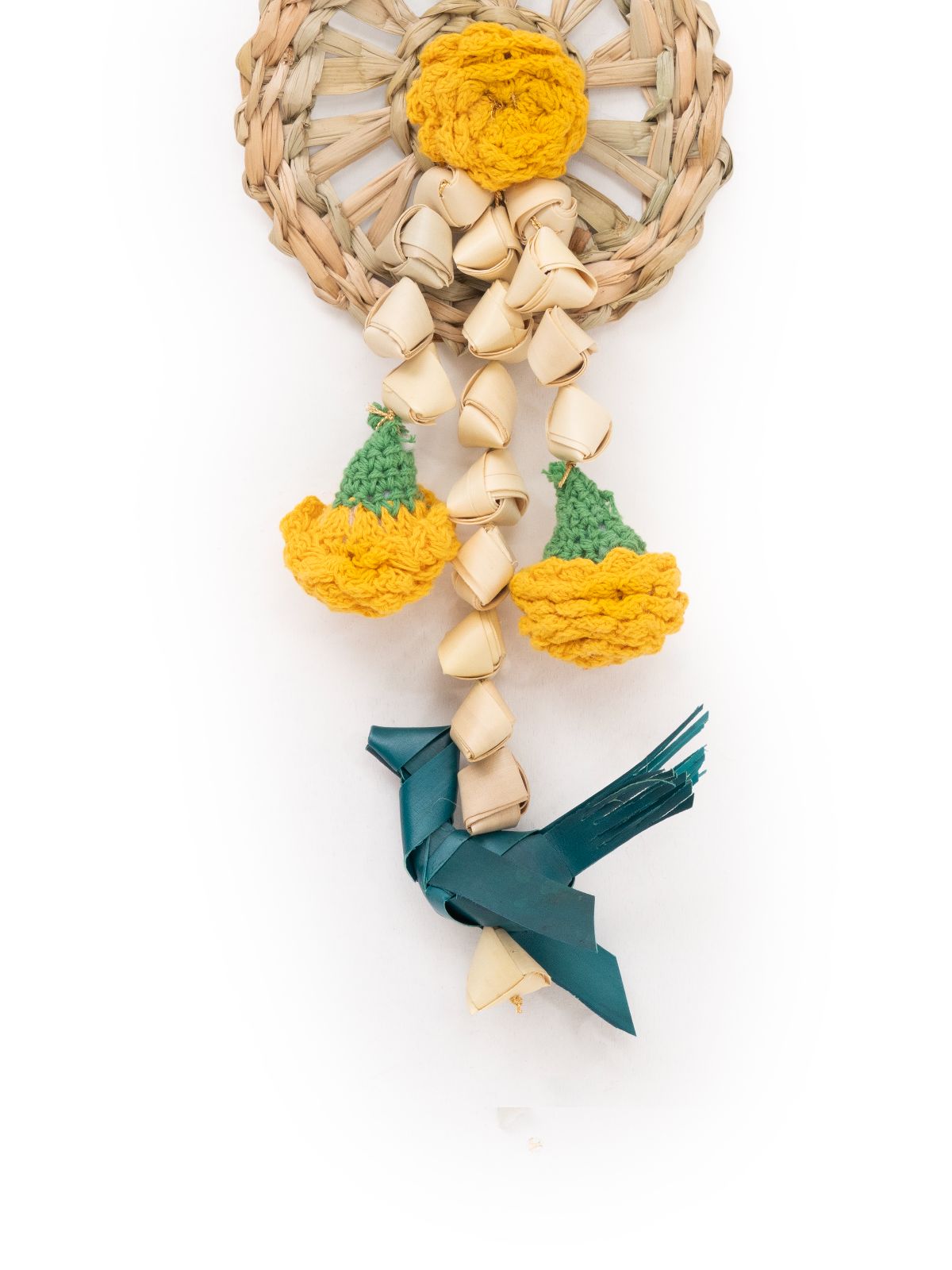 Vihang Handcrafted Chamba Hanging - Set of 2