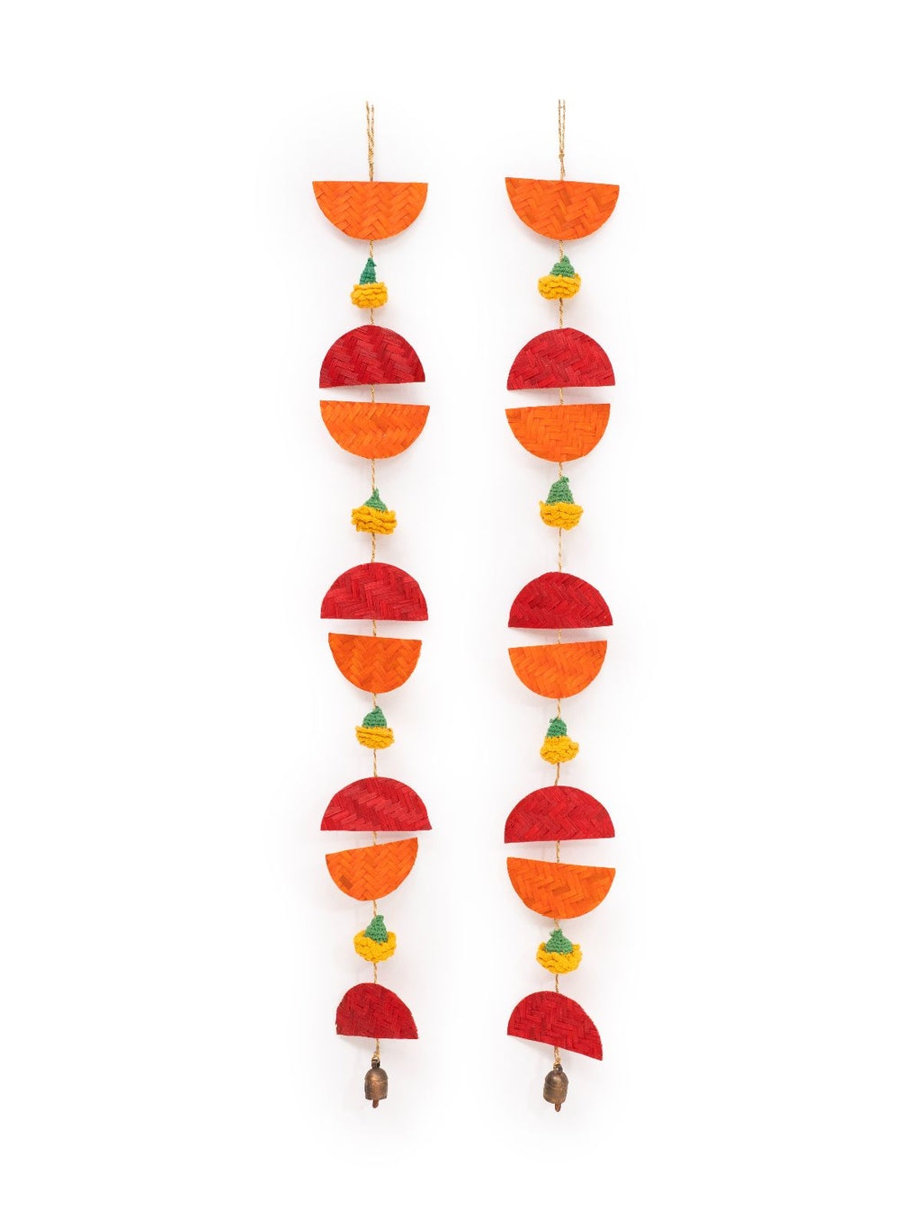 Aarunya Handcrafted Bamboo Streamer - Set of 2