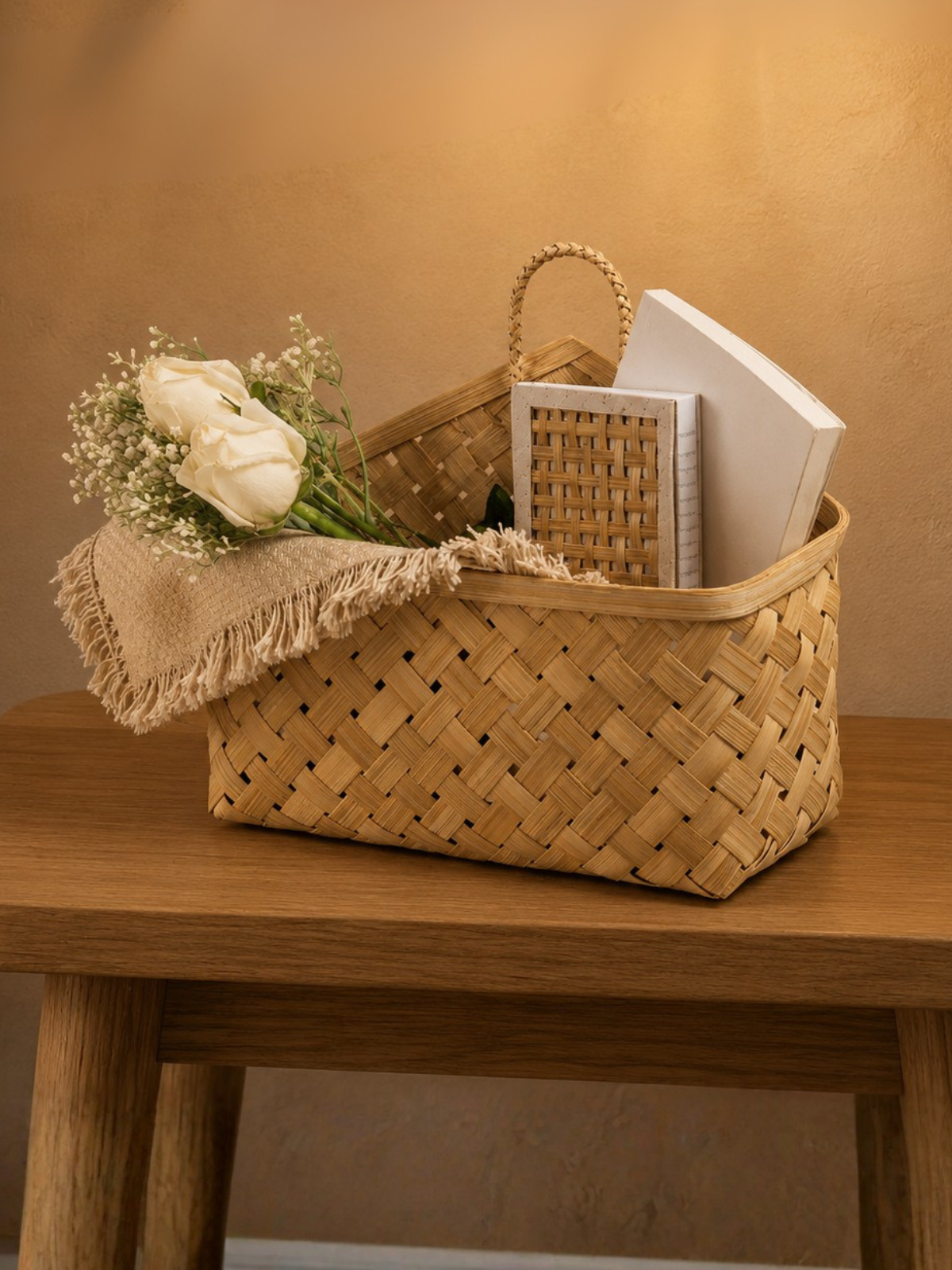 Rumo Handcrafted Bamboo Basket
