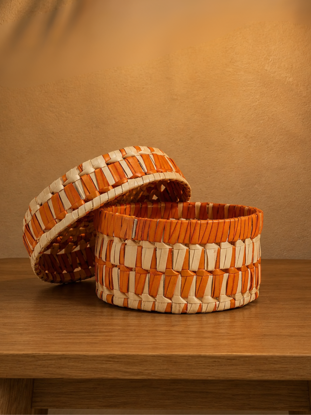 Velora Handcrafted Palm Leaf Box