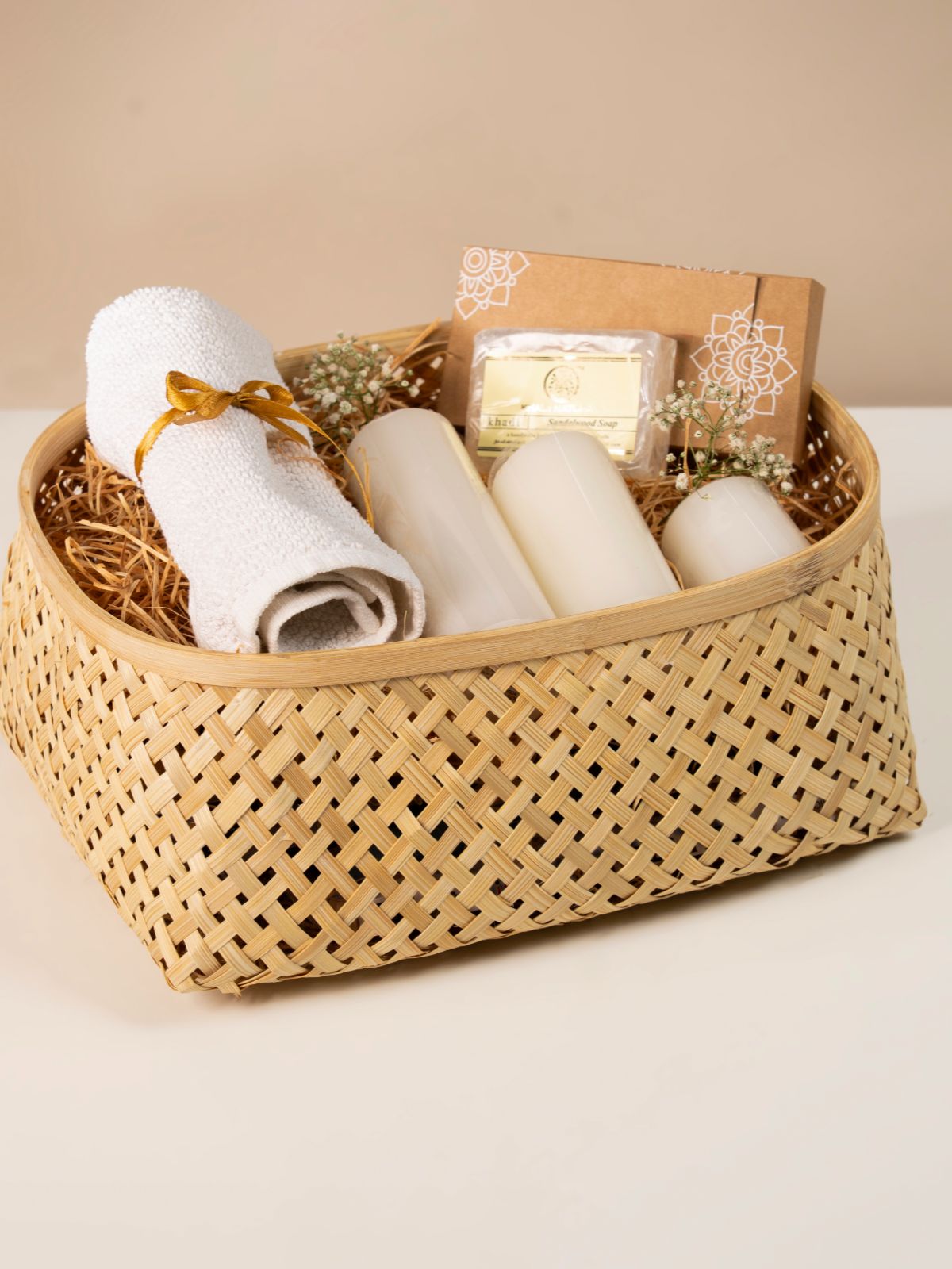 Elia Handcrafted Bamboo Basket - Large