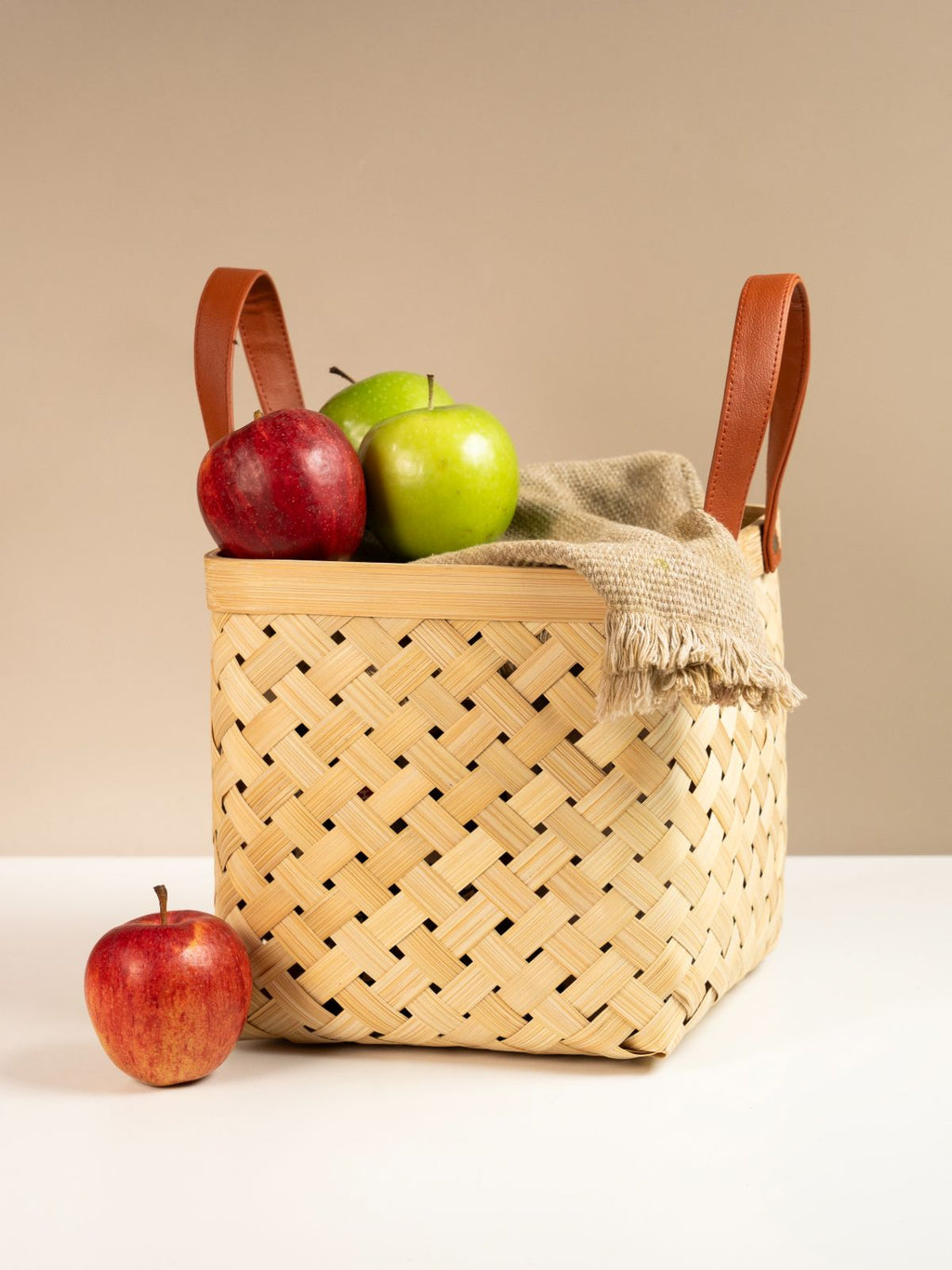Eira Handcrafted Bamboo Basket - Large