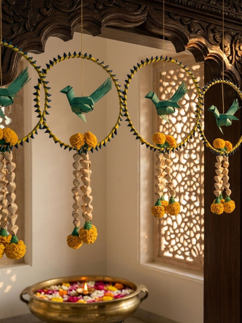 Chirraiya Handcrafted Palm Leaf Hanging