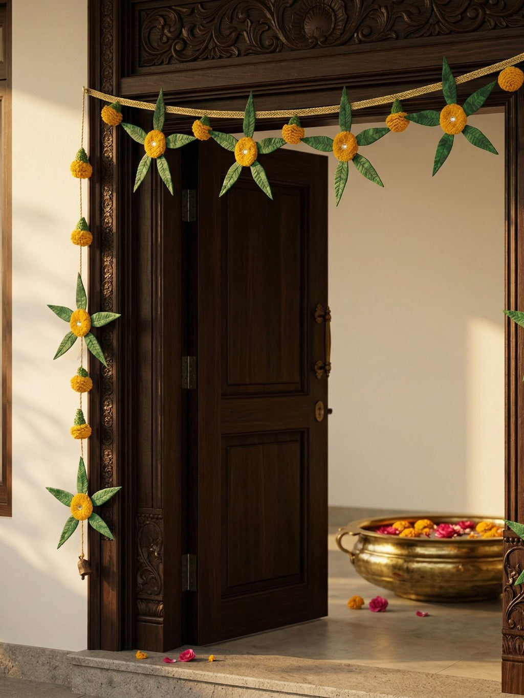 Aam Patta Handcrafted Bamboo Toran