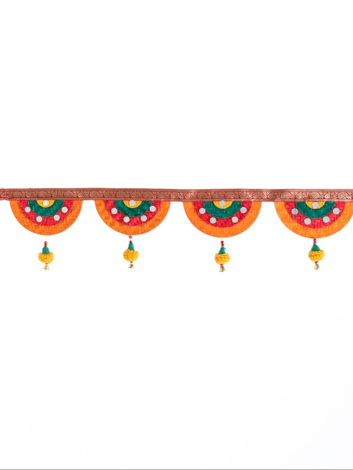 Aarunya Handcrafted Bamboo Streamer - Set of 2