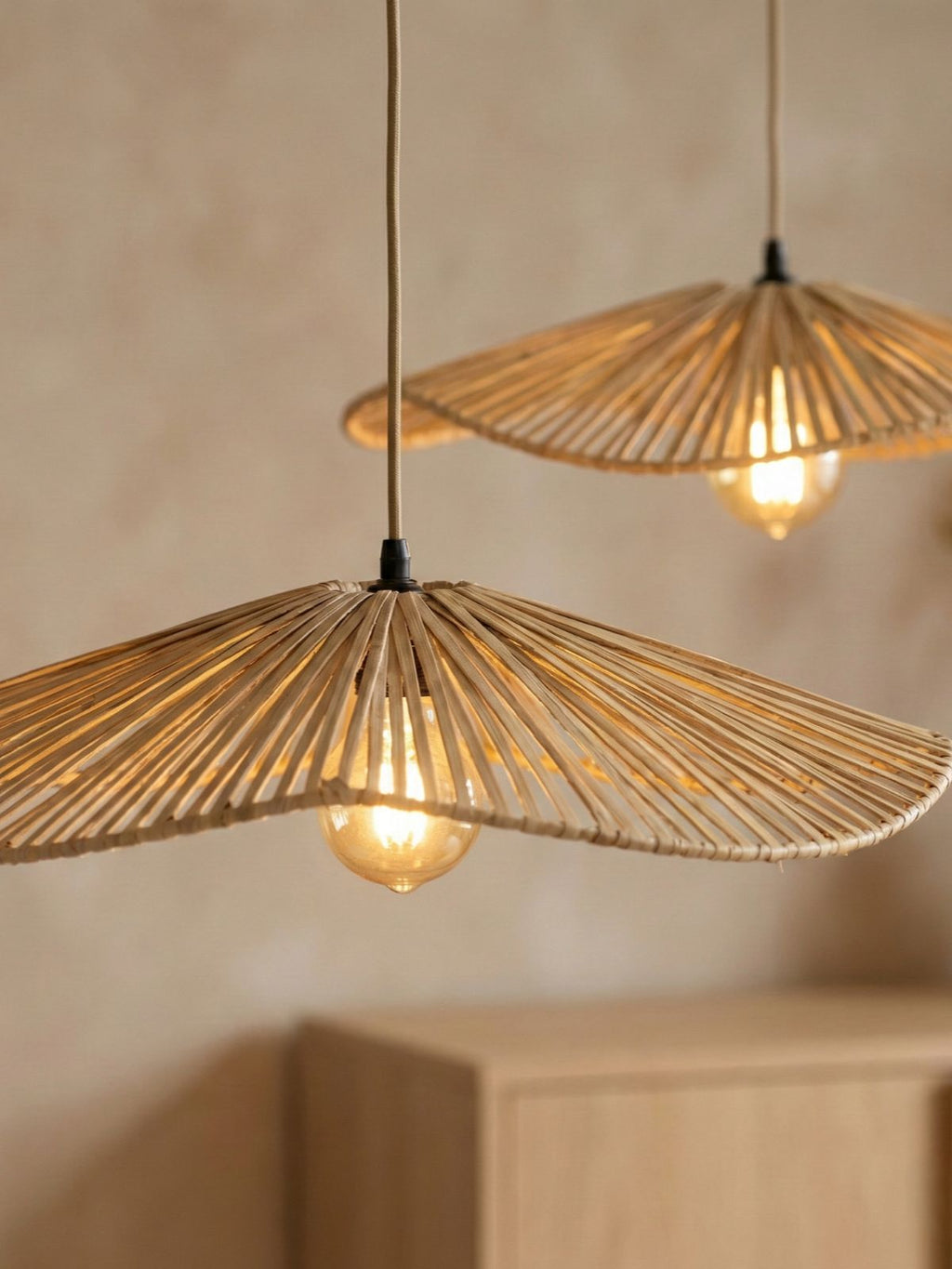 Solane Handcrafted Banana Fiber Lampshade