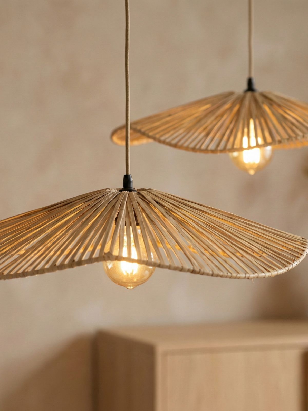 Solane Handcrafted Banana Fiber Lampshade