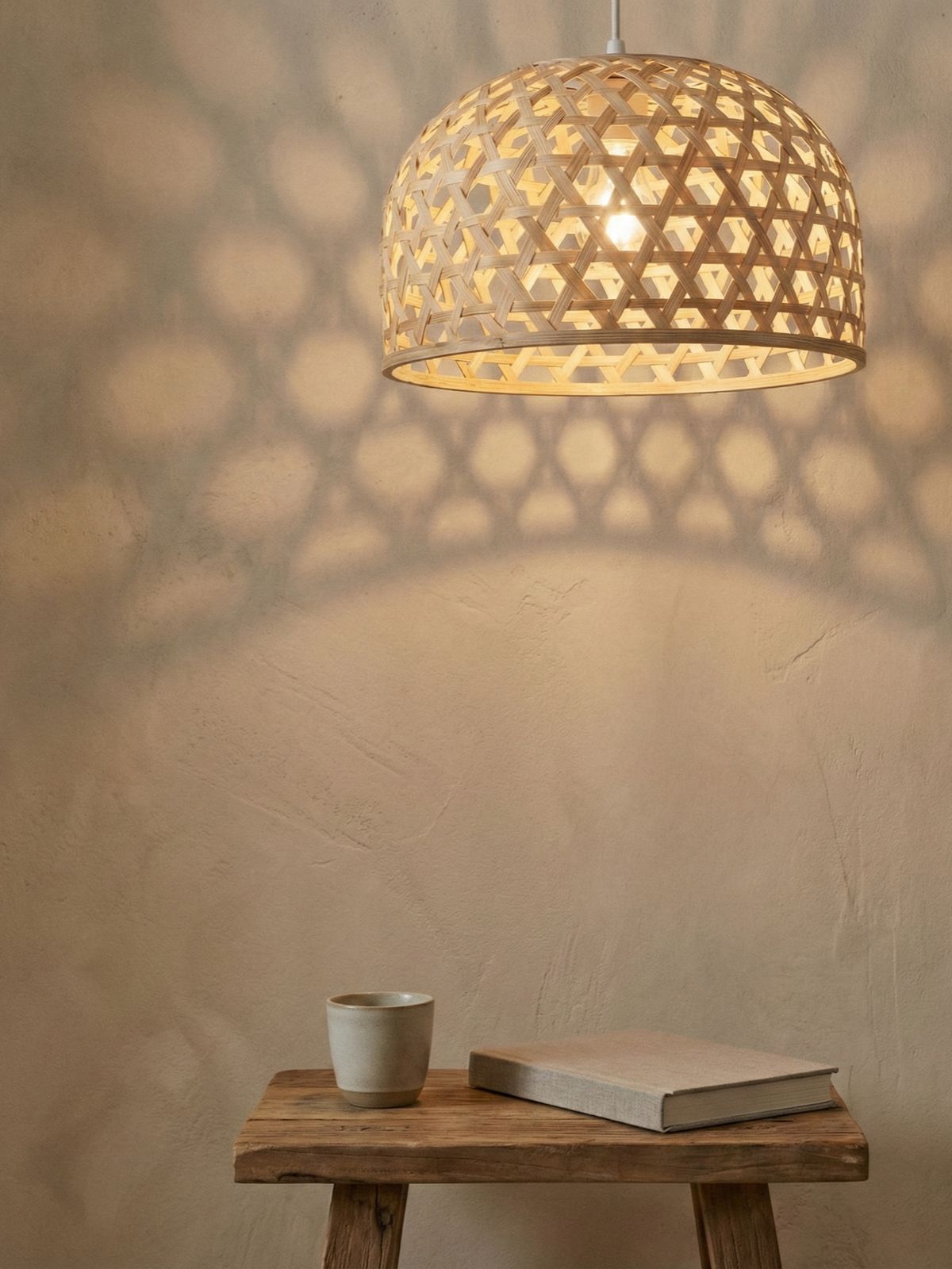 Elara Handcrafted Bamboo Lampshade