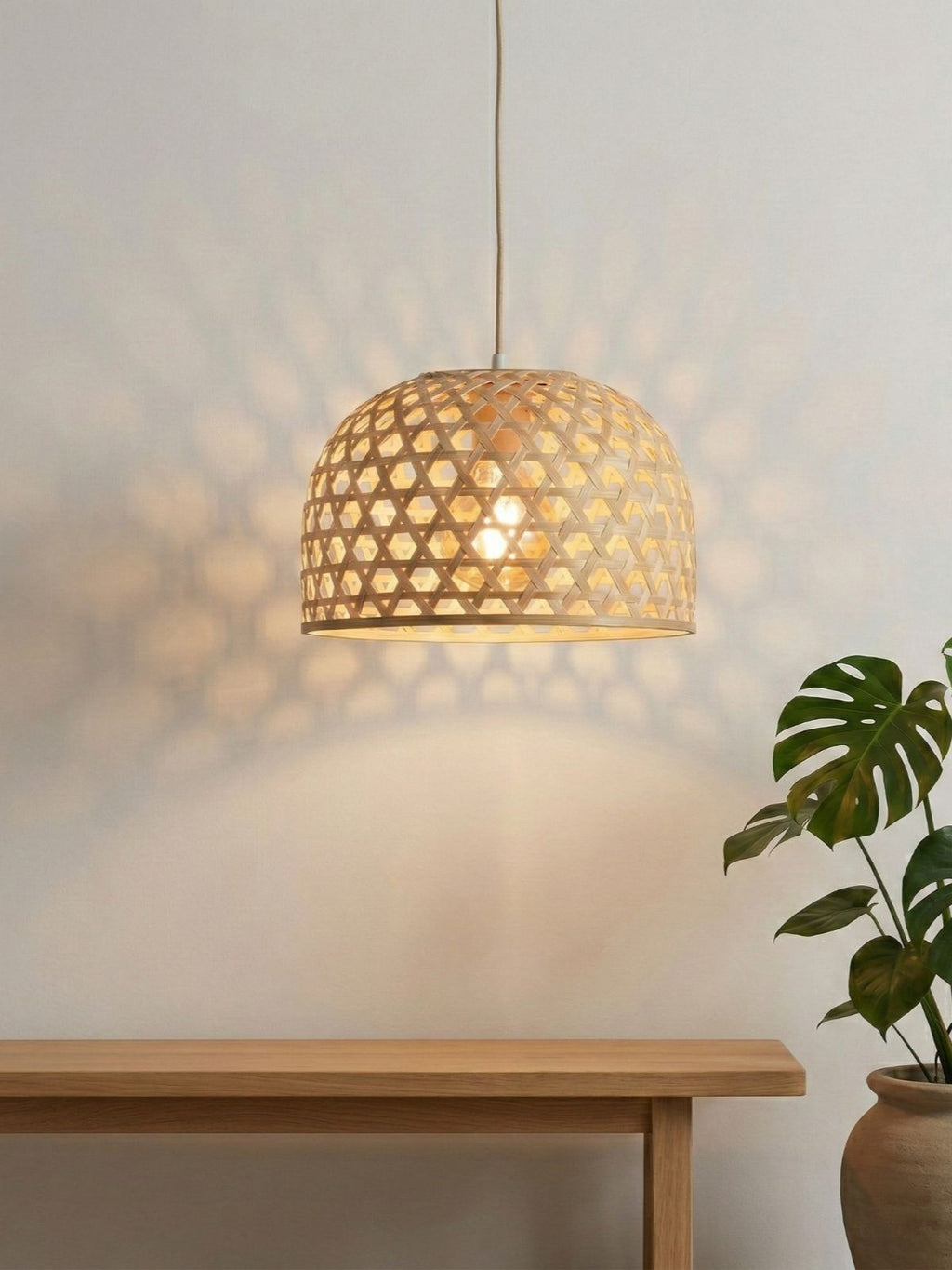 Elara Handcrafted Bamboo Lampshade