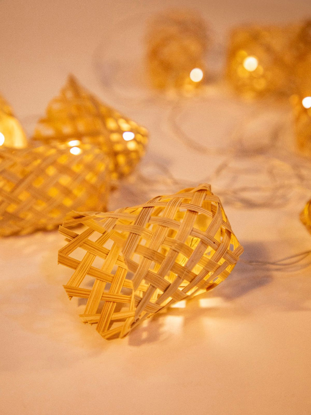 Vine Handcrafted bamboo String Light