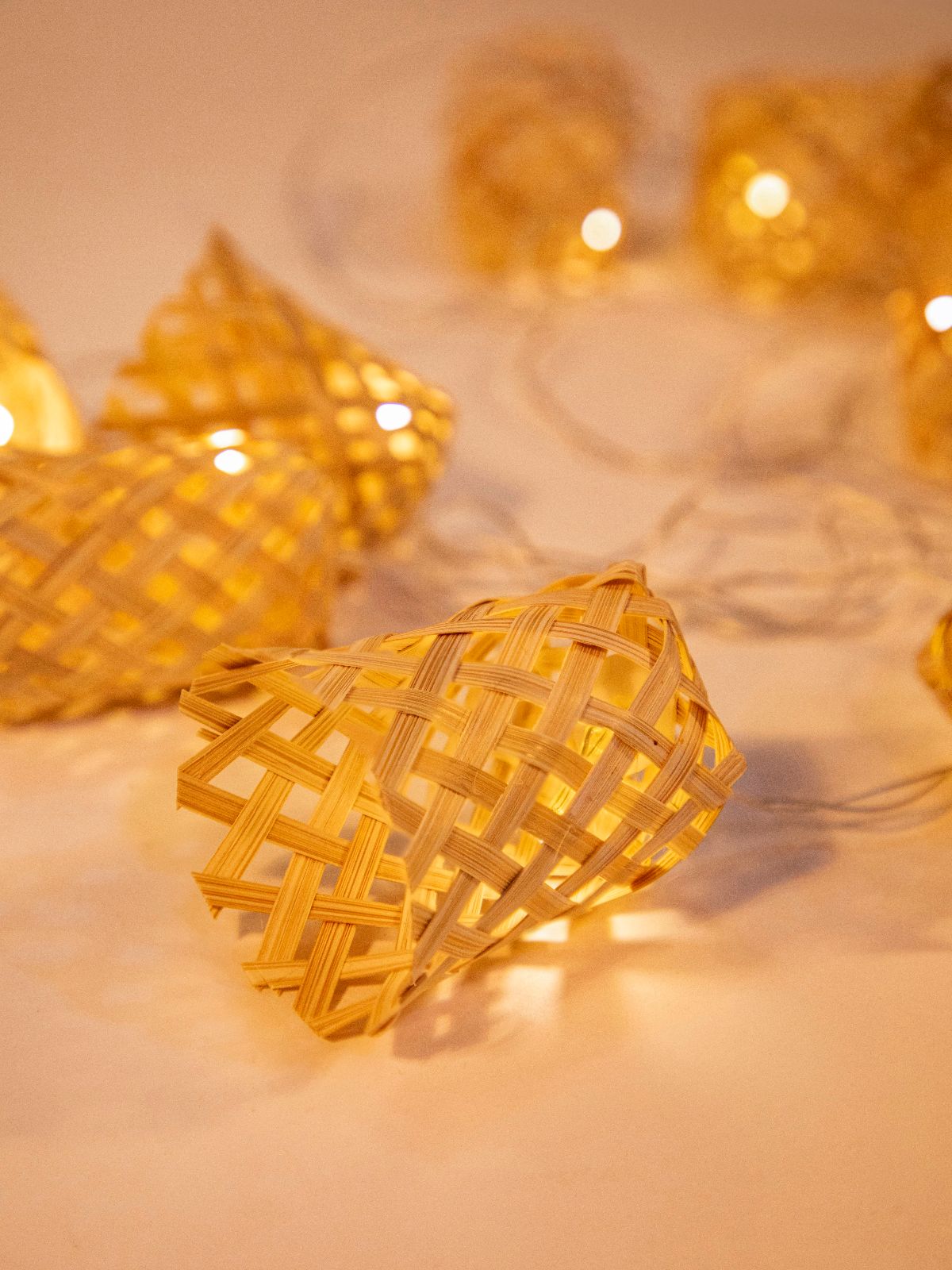 Vine Handcrafted bamboo String Light