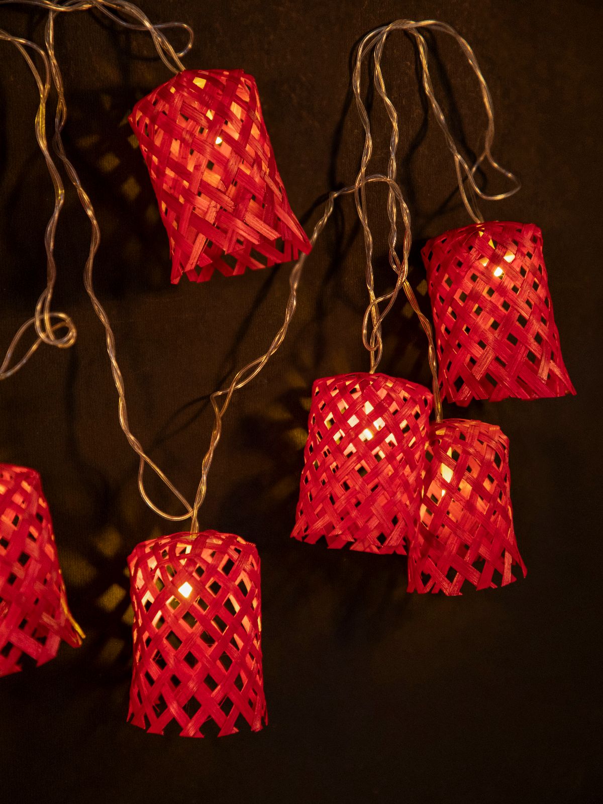 Vine Handcrafted bamboo String Light
