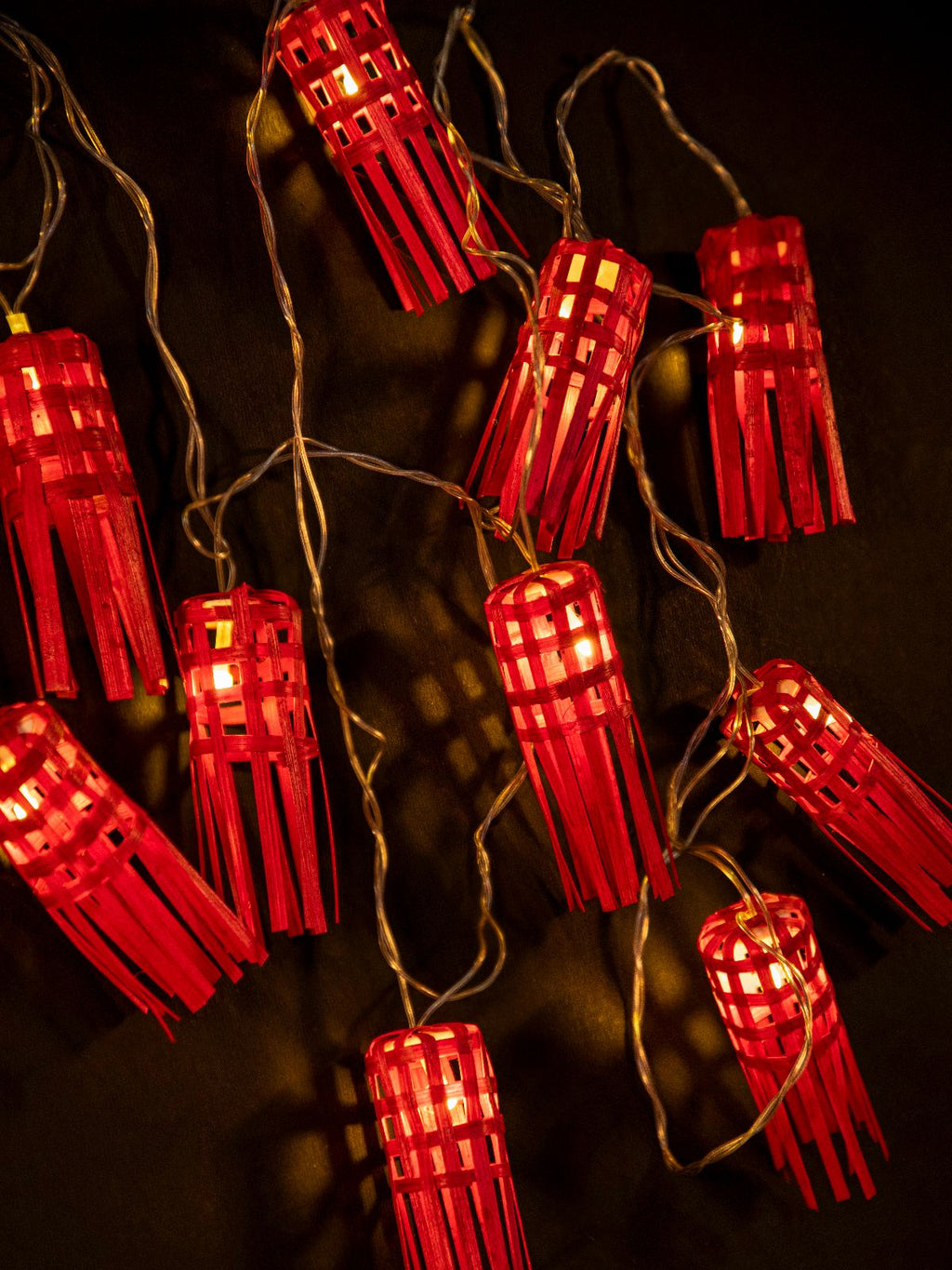 Frill Handcrafted bamboo String Light