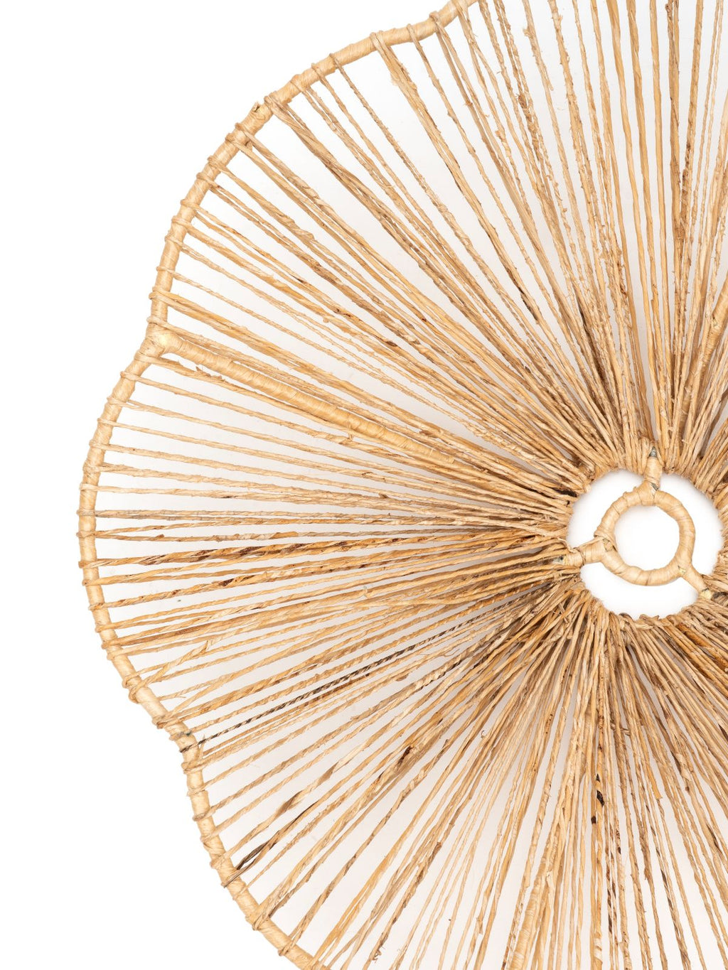 Petal handcrafted Banana Bark Lampshade