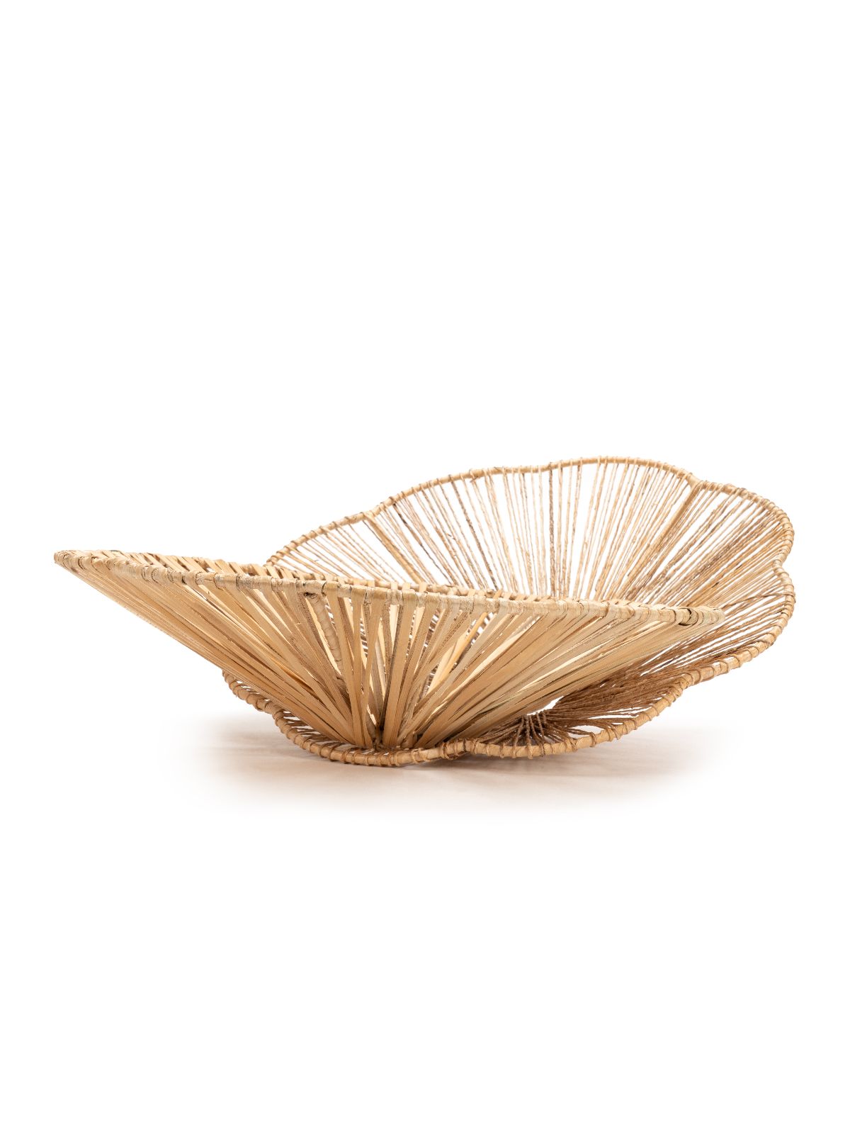 Petal handcrafted Banana Bark Lampshade