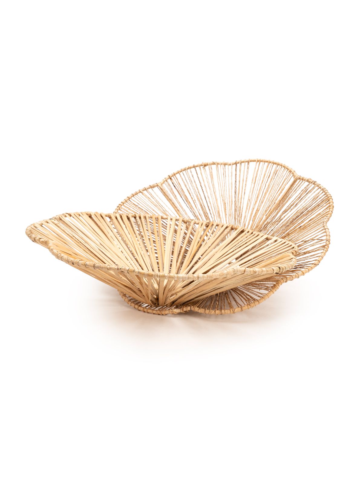 Petal handcrafted Banana Bark Lampshade