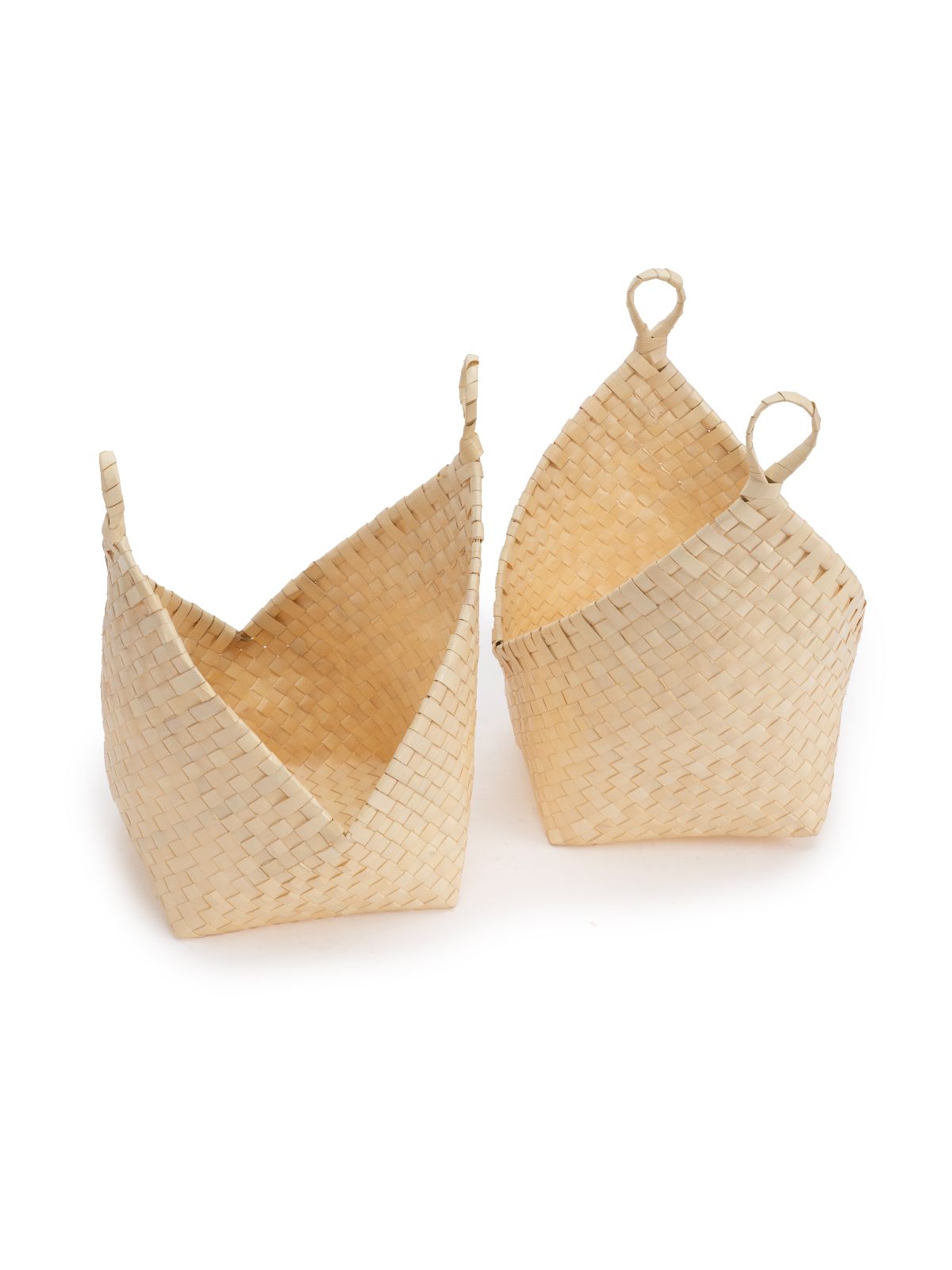 Arden Handcrafted Bamboo Basket - Greenkraft