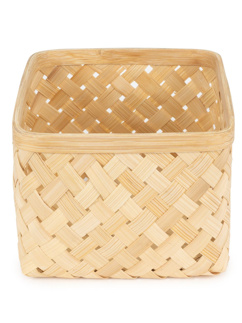 Aurea Handcrafted Bamboo Basket - Large - Greenkraft