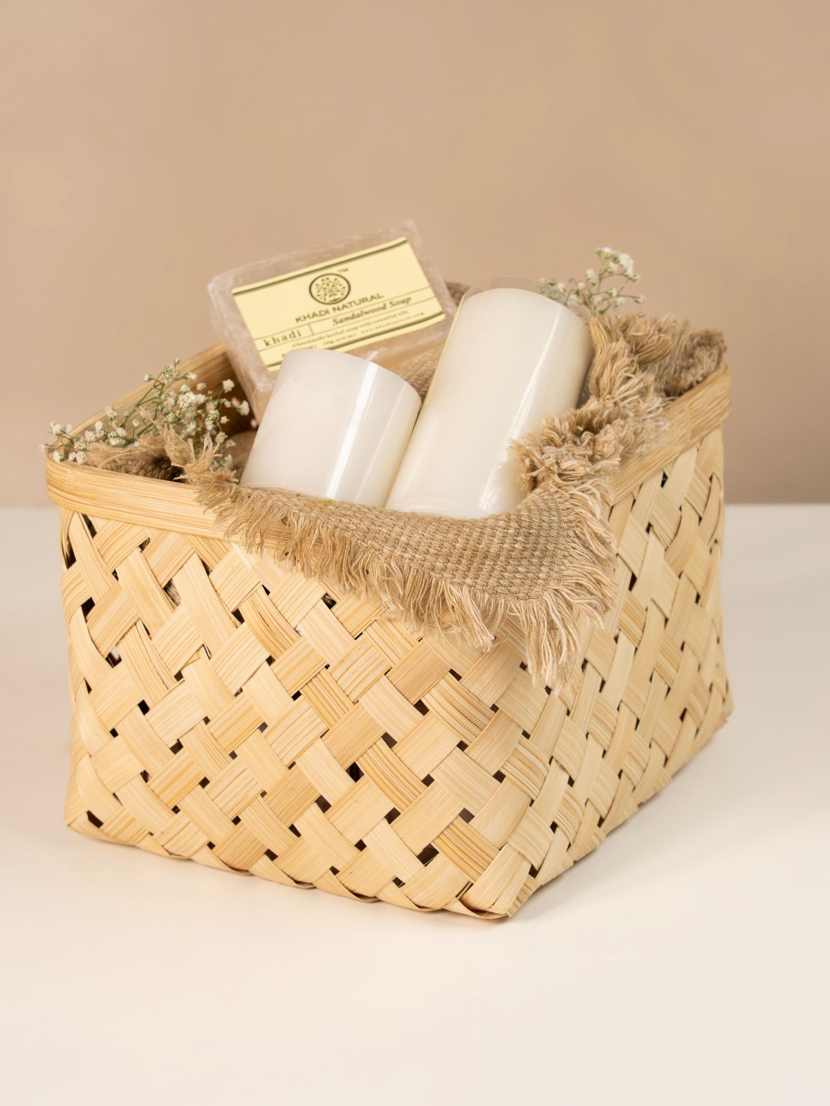 Aurea Handcrafted Bamboo Basket - Large - Greenkraft