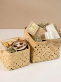 Aurea Handcrafted Bamboo Basket - Large - Greenkraft