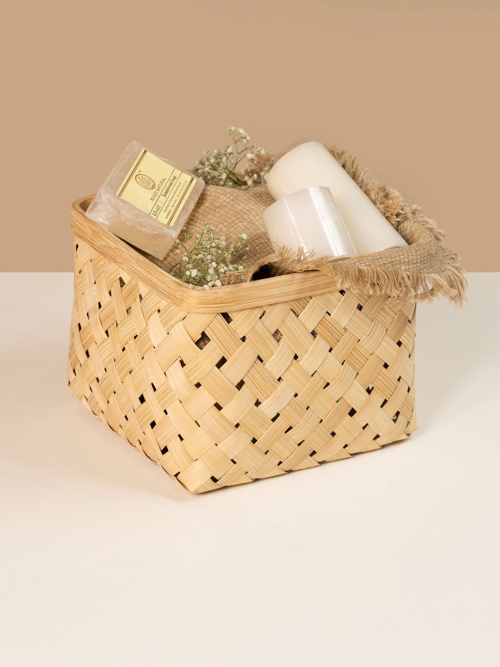 Aurea Handcrafted Bamboo Basket - Large - Greenkraft
