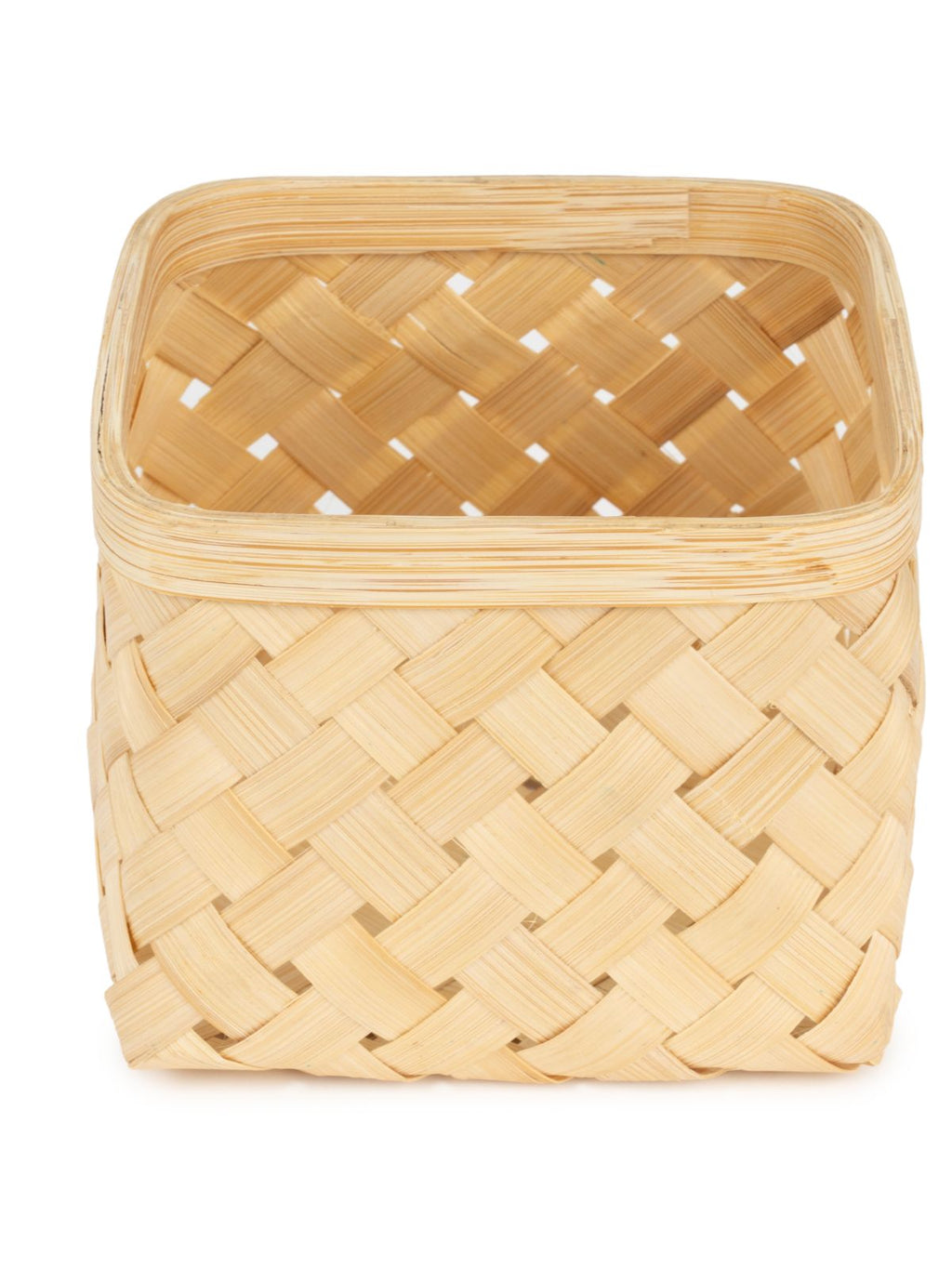 Aurea Handcrafted Bamboo Basket - Medium - Greenkraft