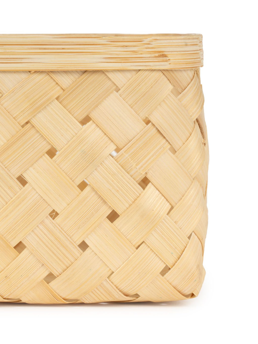 Aurea Handcrafted Bamboo Basket - Medium - Greenkraft