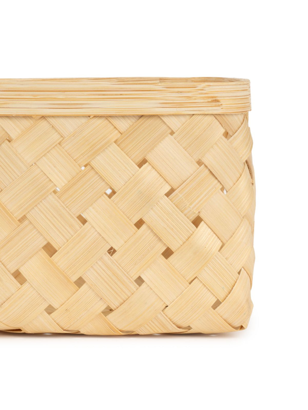 Aurea Handcrafted Bamboo Basket - Medium - Greenkraft