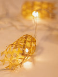 Bell Handcrafted bamboo String Light - Greenkraft