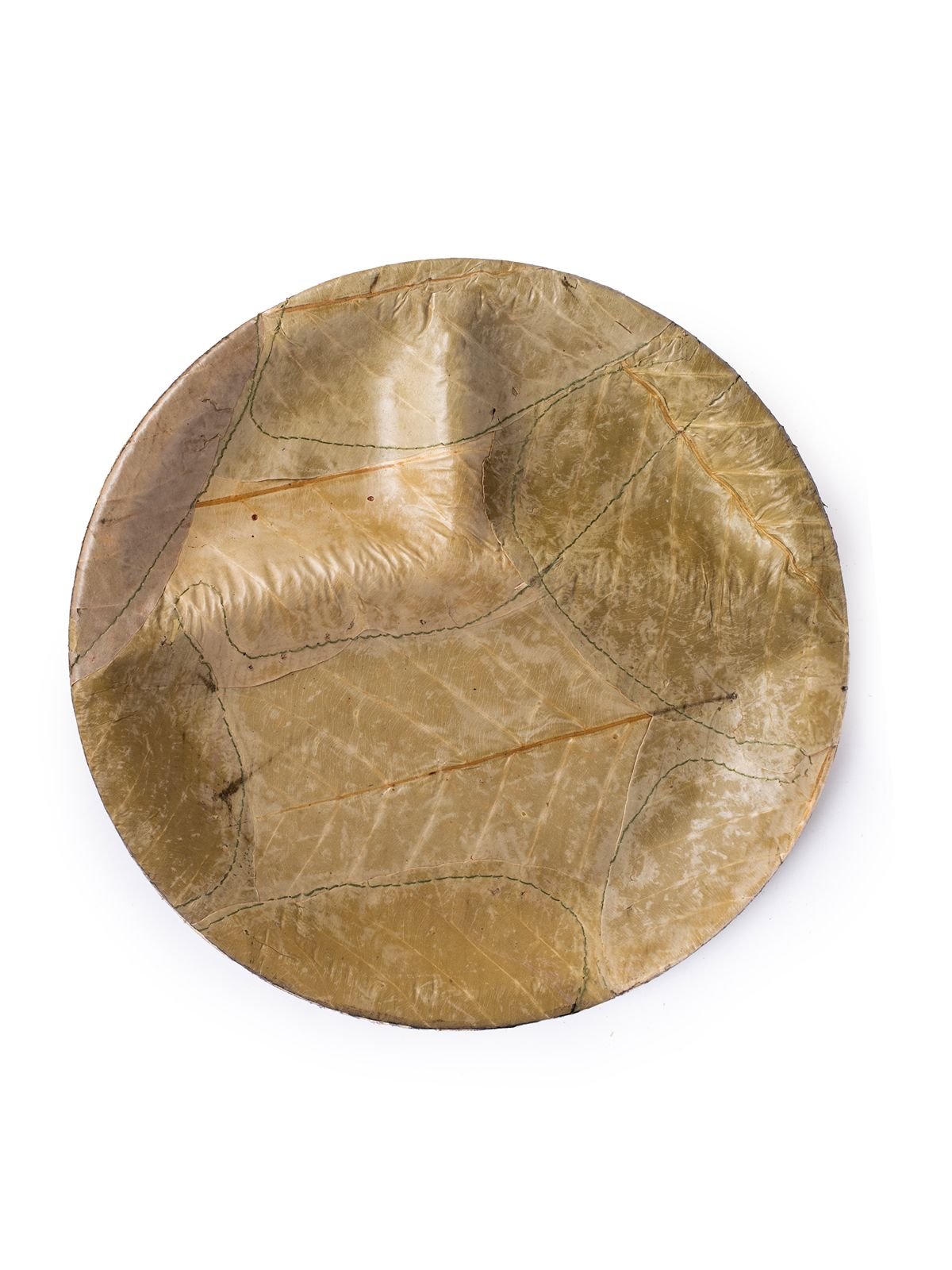 Biodegradable Multilayered Sal Leaf Round Plate - 20pcs | 8 Inches - Greenkraft