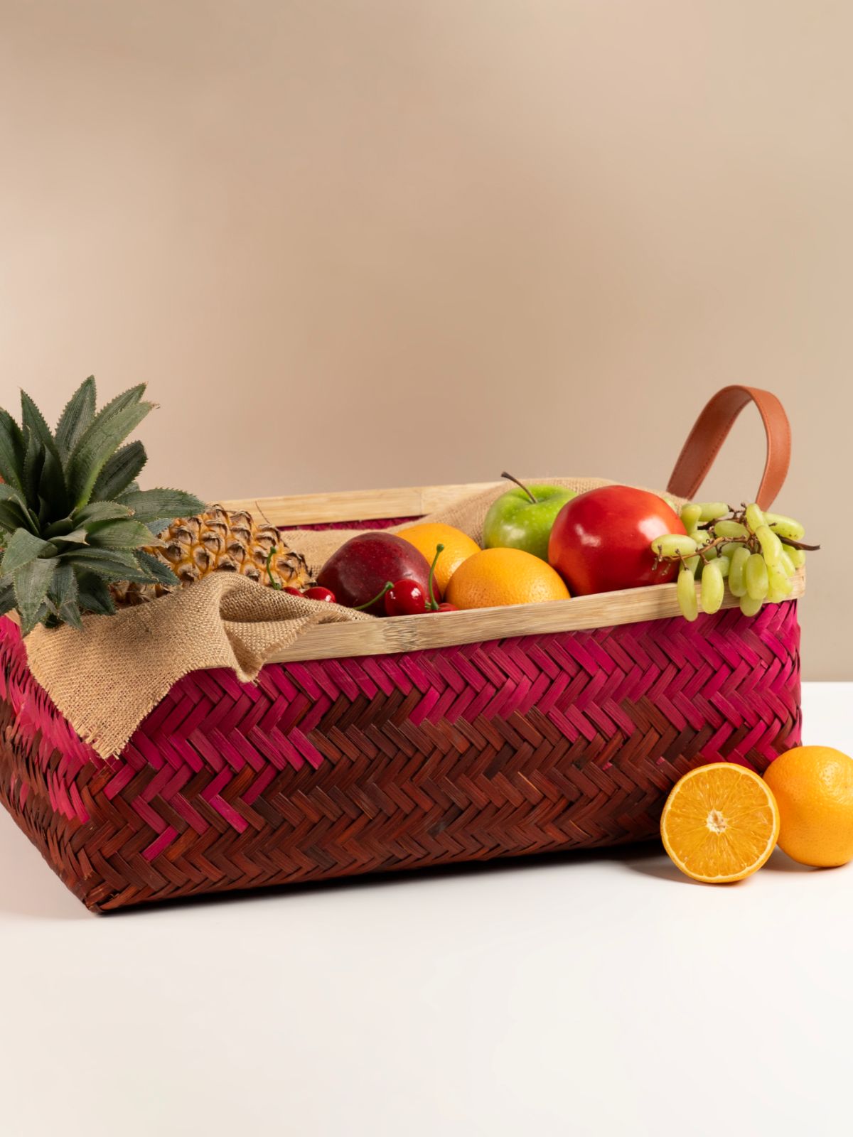Blush Handcrafted Bamboo Tray - Large - Greenkraft