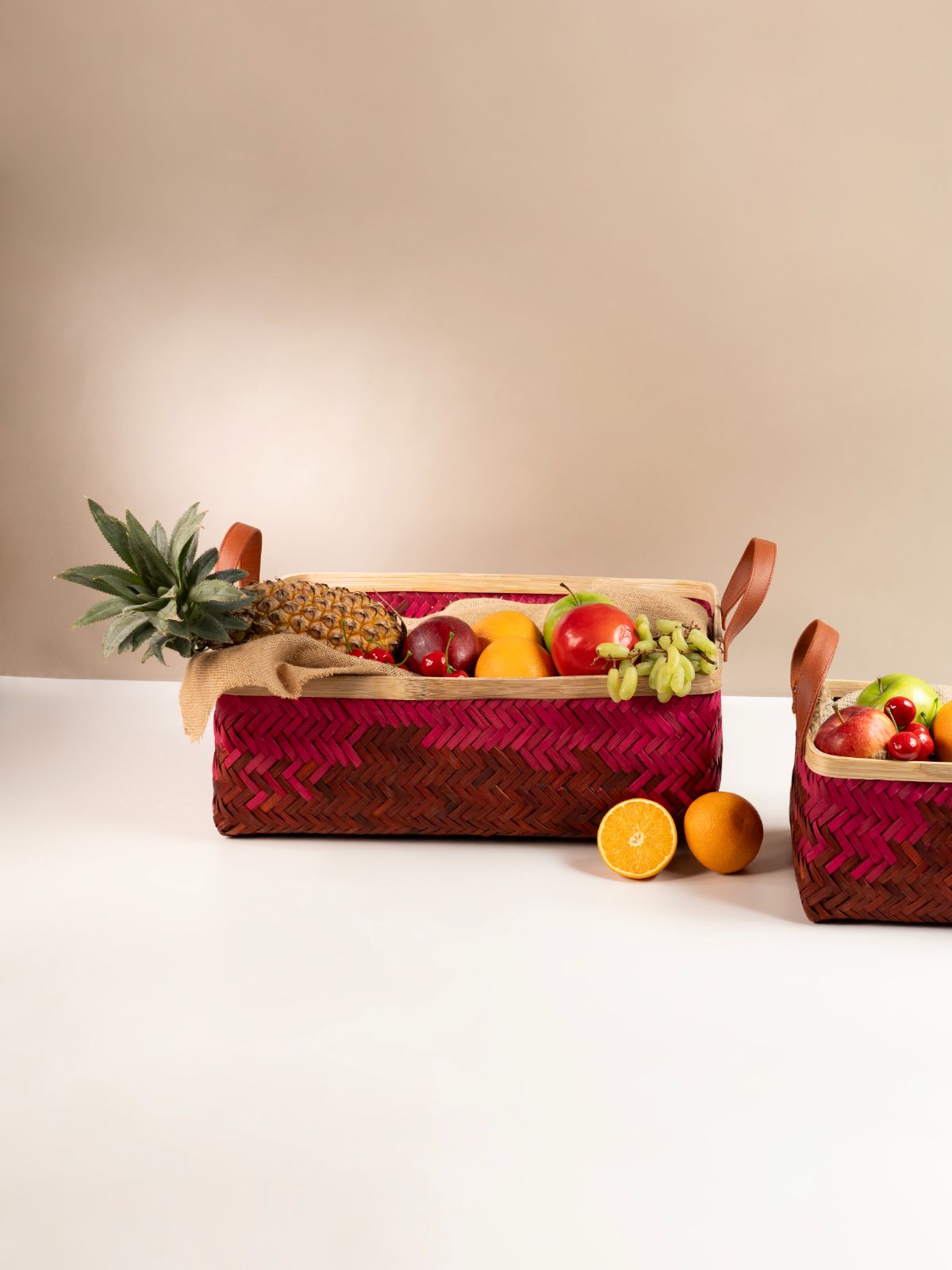 Blush Handcrafted Bamboo Tray - Large - Greenkraft