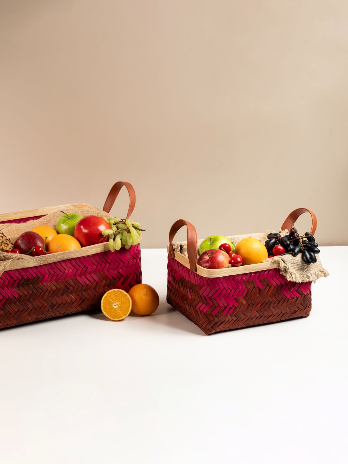 Blush Handcrafted Bamboo Tray - Large - Greenkraft