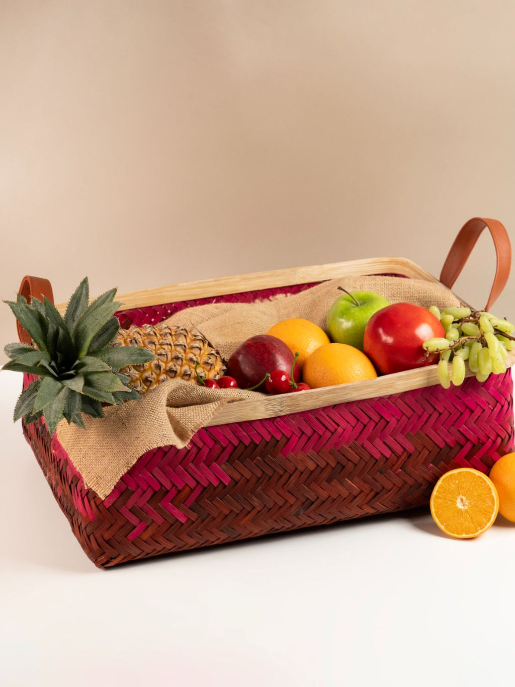 Blush Handcrafted Bamboo Tray - Large - Greenkraft