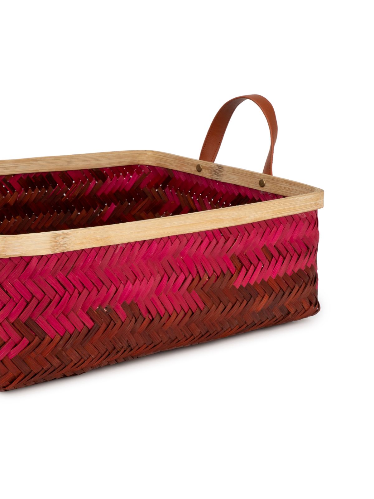 Blush Handcrafted Bamboo Tray - Large - Greenkraft