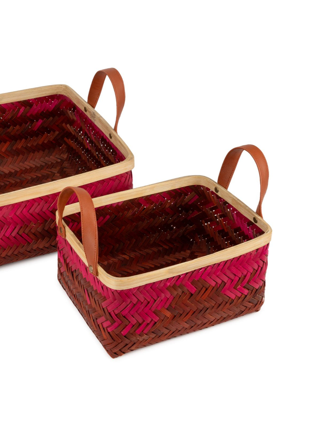 Blush Handcrafted Bamboo Tray - Large - Greenkraft