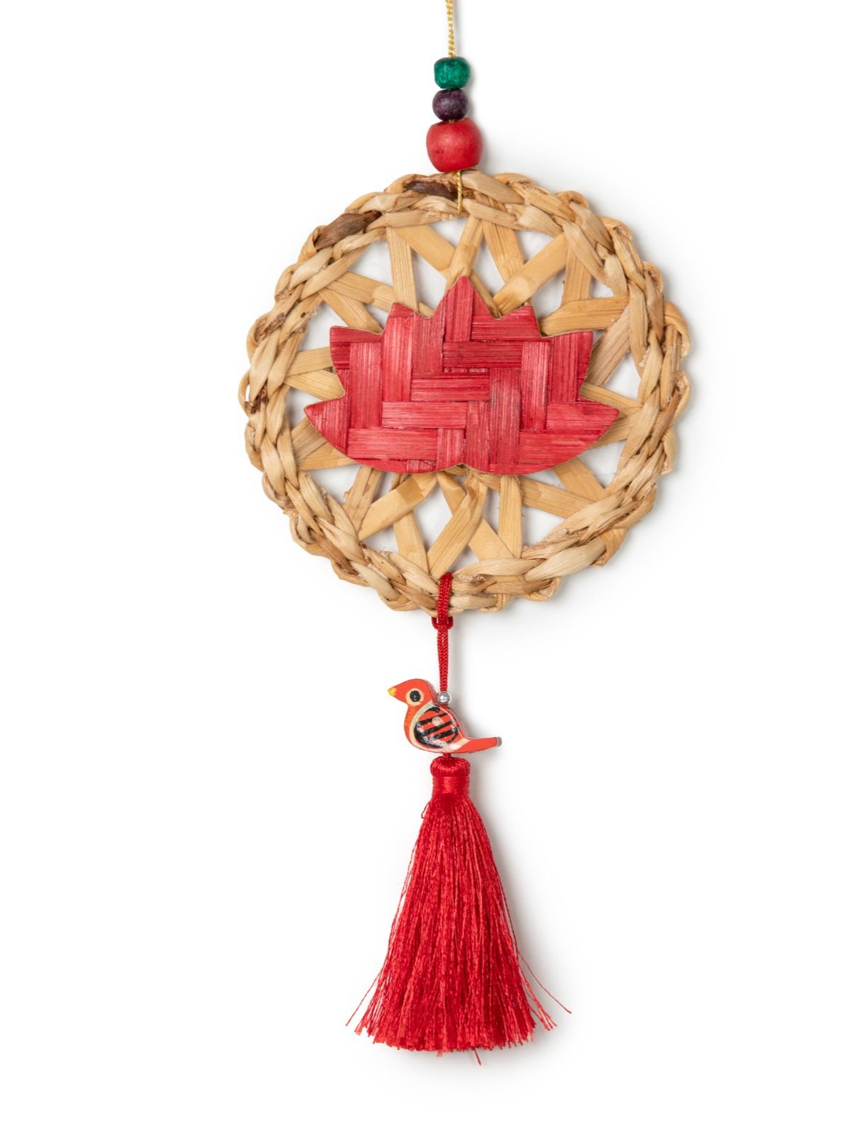 Chakra Lotus Handcrafted Banana Hanging - Set of 2 - Greenkraft